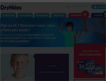 Tablet Screenshot of drynites.fr