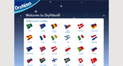 Desktop Screenshot of drynites.com